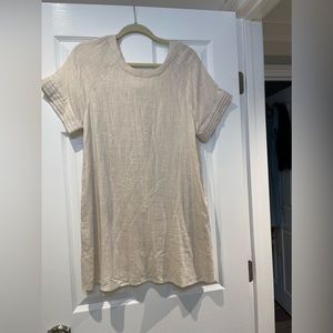 Loveriche Cream Mini Dress